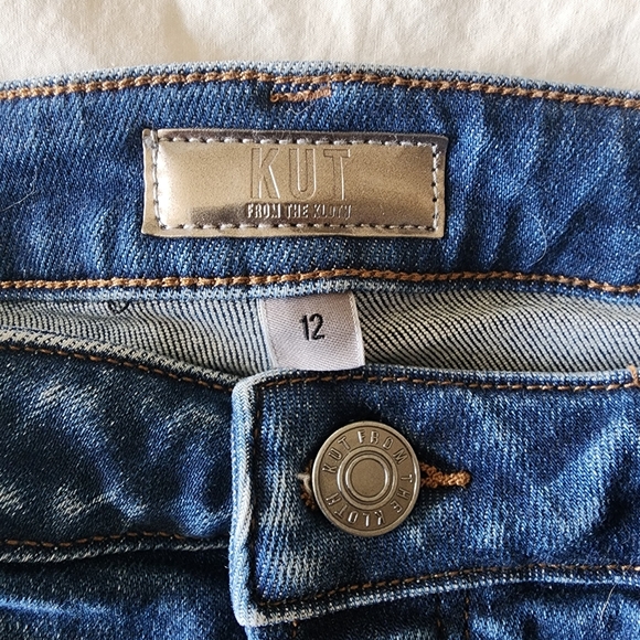 Kut from the kloth Charlize high-rise cigarette leg jean size 12 - Picture 8 of 8